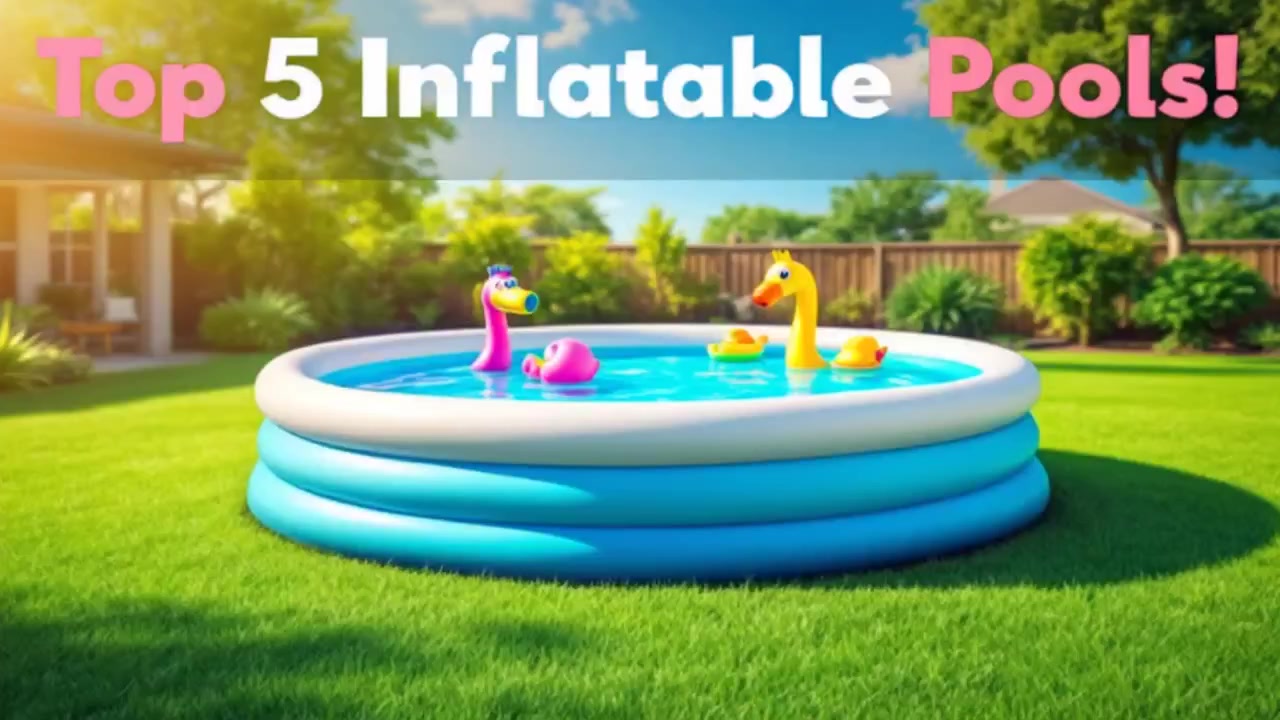 "Top 5 Inflatable Pools for Ultimate Summer Fun: Family, Relaxation & Adventure!"