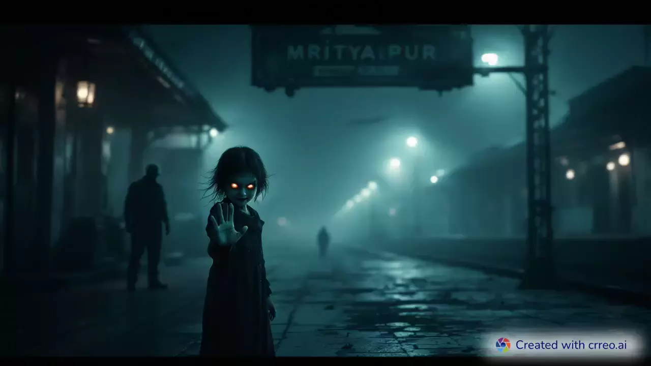 "Haunting Journey: The Eerie Secrets of Mrityapur Station"
