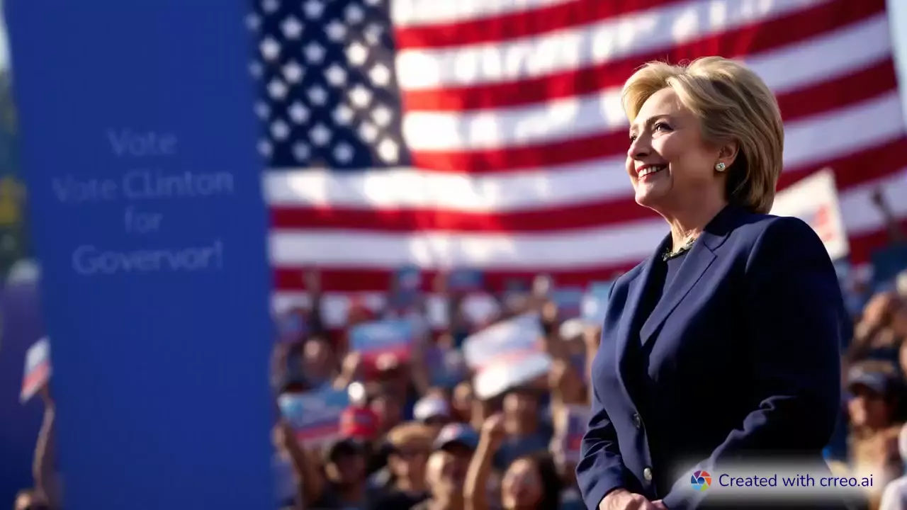 "Hillary Clinton's Bold Run for Yellowstone Governor: Uniting Communities & Driving Change!"