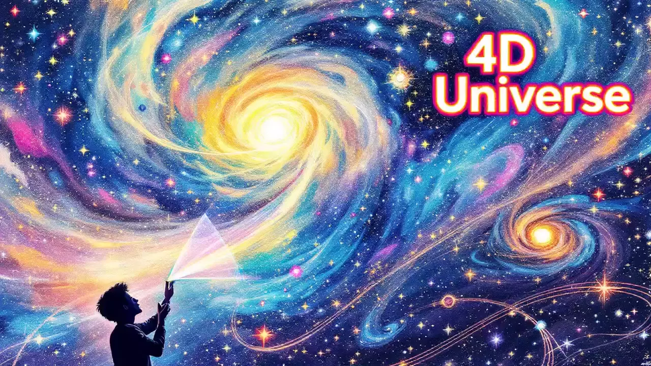 "Exploring the 4D Universe: Cosmic Computation and the Mystery of Reality"