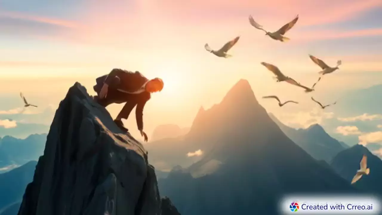 Ethereal Ascent: Chronicles of the Surreal Summit