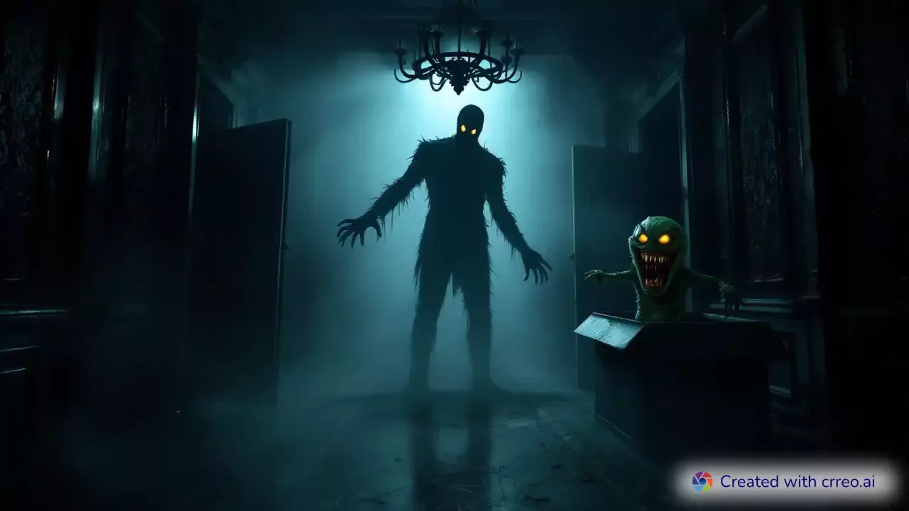 "Survive the Haunted Mansion: 6 Terrifying Rooms You Must Escape!"