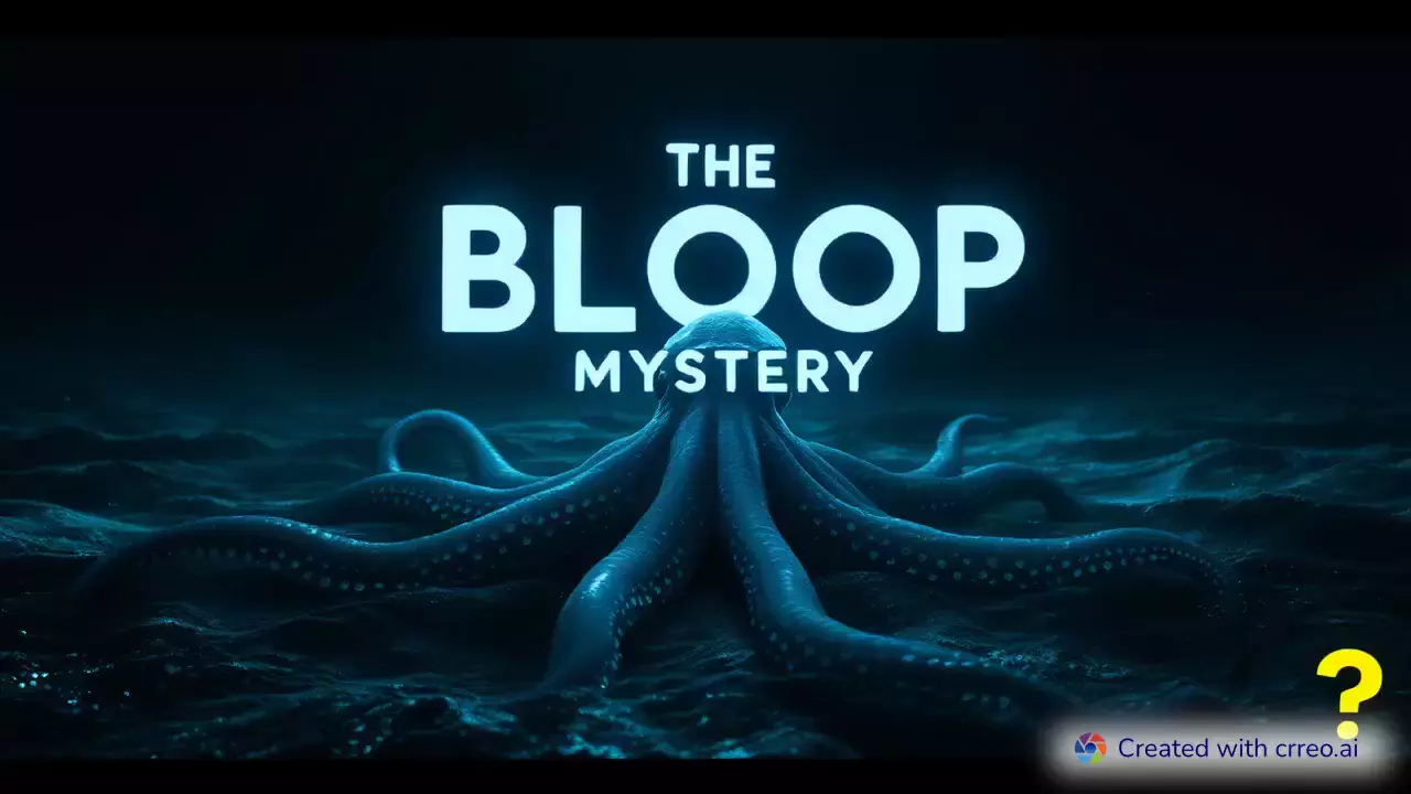 "The Bloop Mystery: Uncovering the Ocean's Deepest Secret"
