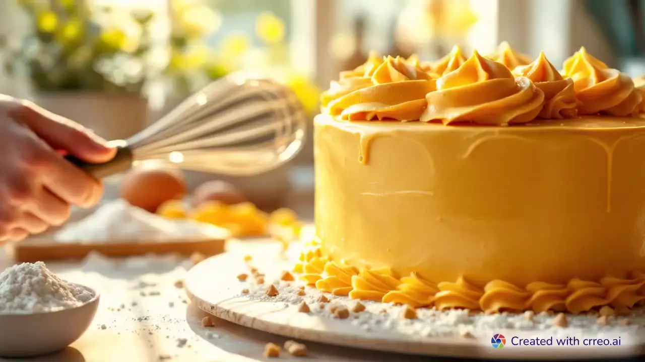 "From Scratch to Slice: A Creative Cake Baking Adventure 🍰"