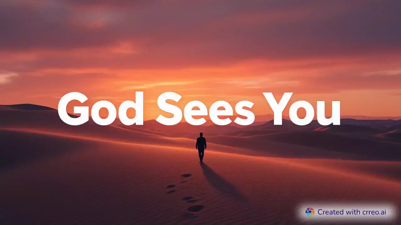 "God Sees You: Finding Hope and Strength in Solitude | Inspirational Message"