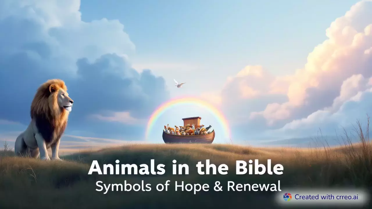 "Unveiling Biblical Animal Symbols: Lions, Doves, and More | Discover Their Deeper Meanings"