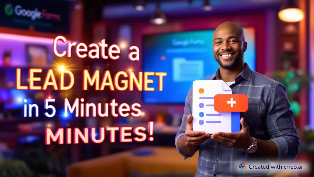 "Create a Lead Magnet in 5 Minutes with Google Forms: Step-by-Step Guide"