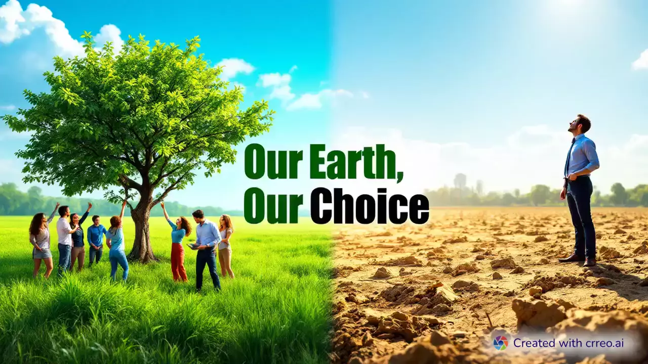 "Reviving Our Bond with Earth: From Exploitation to Harmony"