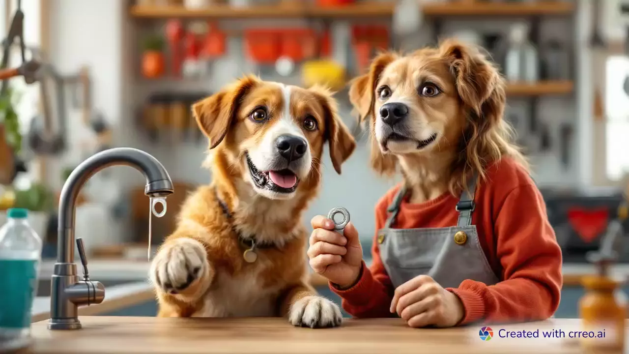 "Quick DIY Home Fixes: Stop Leaks, Squeaks, and Clogs with Warm Doggy & Unused Pediatri!"