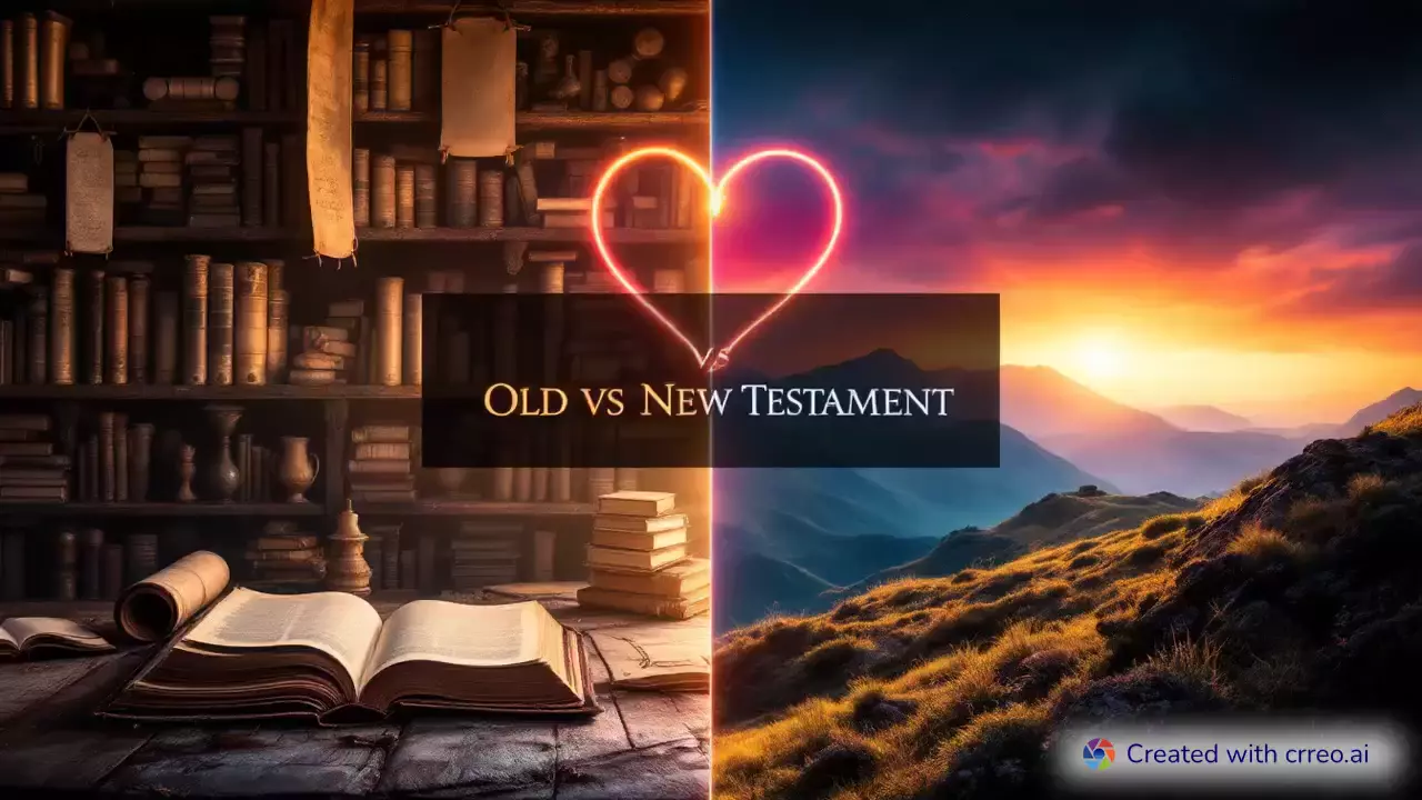 "Old vs New Testament: Understanding the Bible's Powerful Transformation"