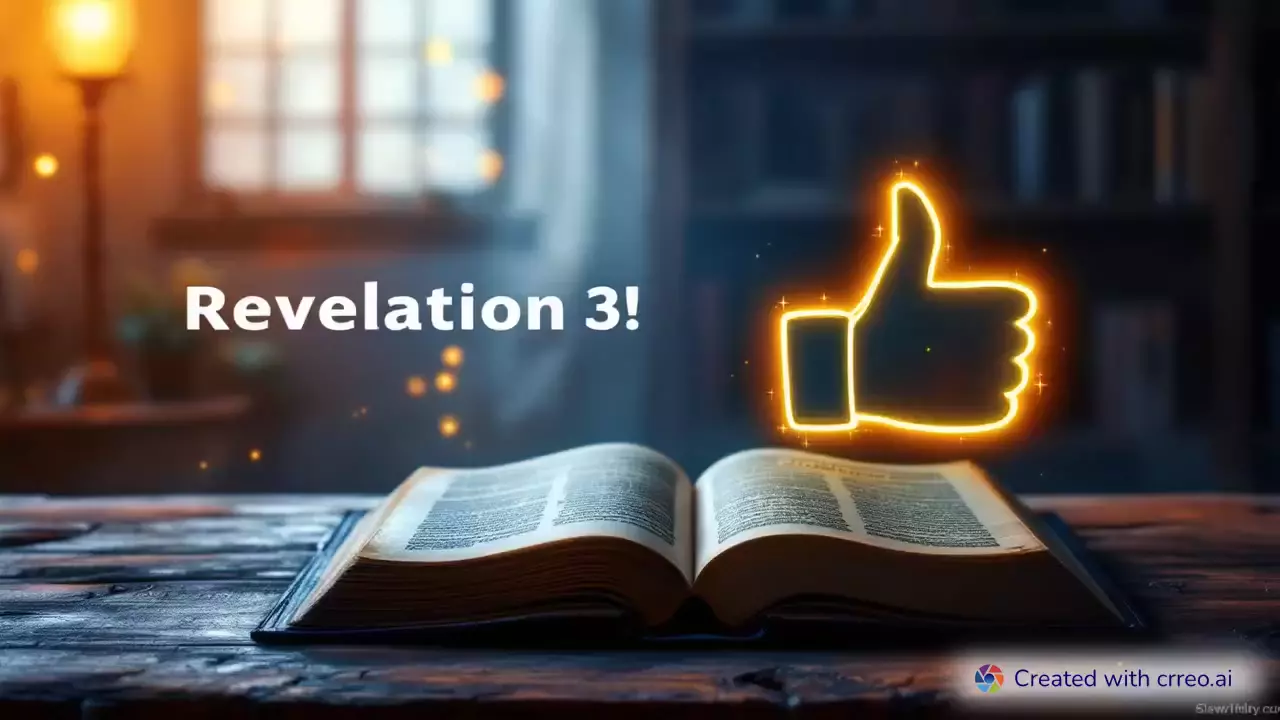 "Unlocking Revelation 3: Perseverance, Accountability & Hope for Everyday Life 🌟"