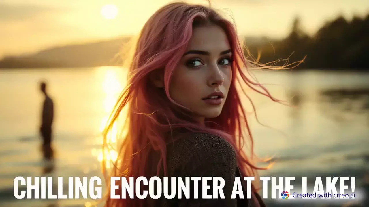 "Chilling Encounter at the Lake: A Tale of Instinct and Safety"