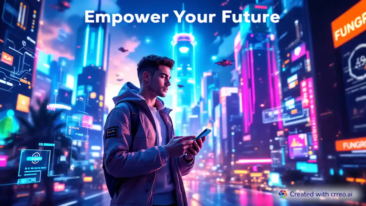 "Empower Your Future: Teen Entrepreneurs Thrive with FUNNGRO in 2095"