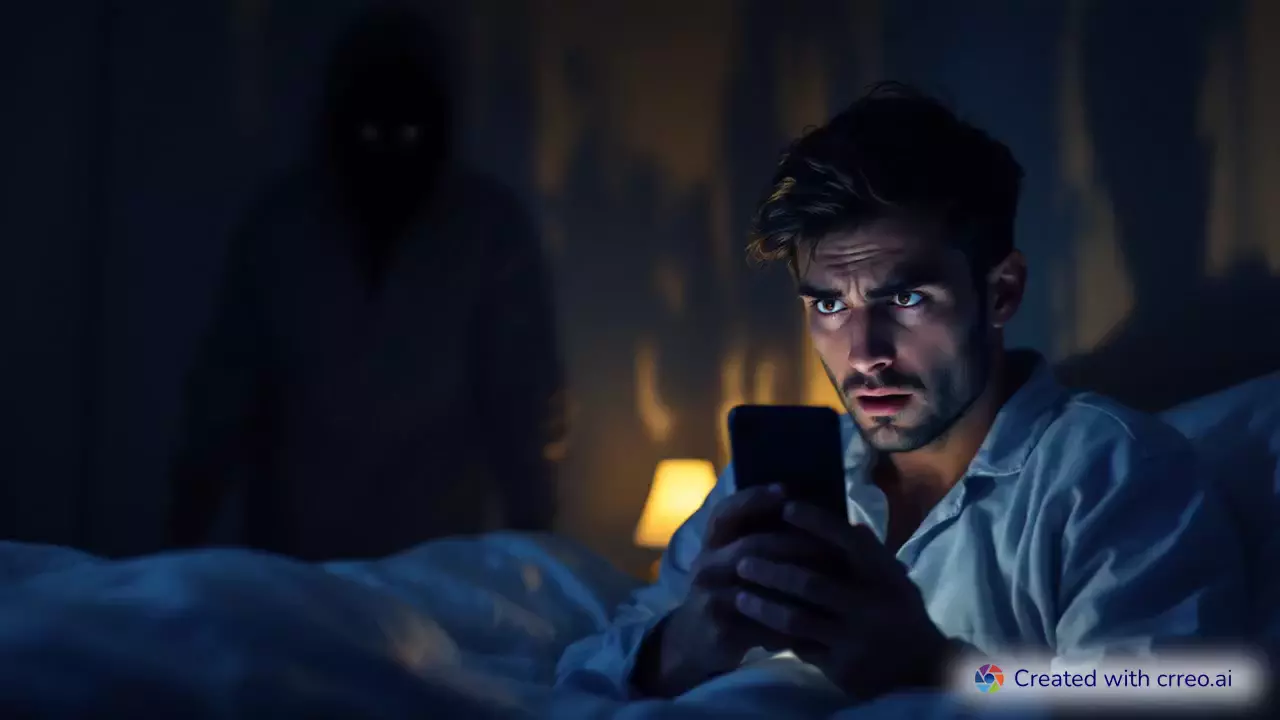 "Chilling Encounter: Henry's Night Turns Terrifying with a Mysterious Shadow"