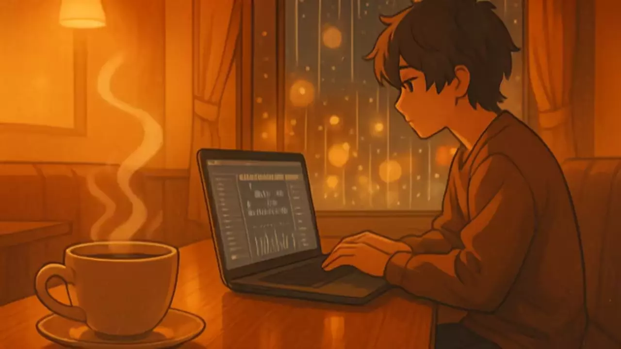 Starlit Soundscape: A Rooftop Reverie