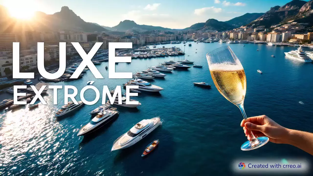 "Inside the Extravagant World of the Ultra-Rich: Yachts, Jets, and Endless Luxury"