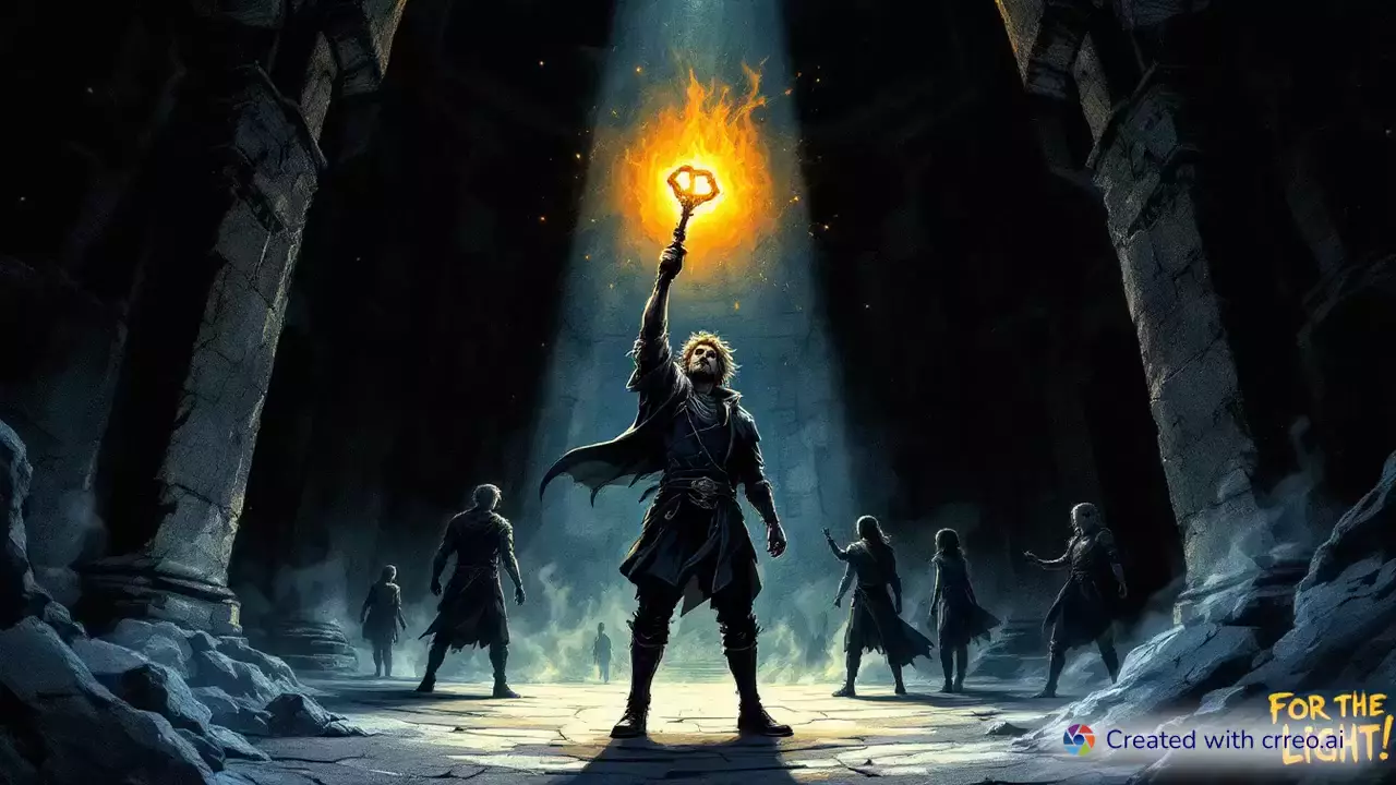 "Ember Key's Destiny: Uniting Against Darkness with Courage and Innovation"