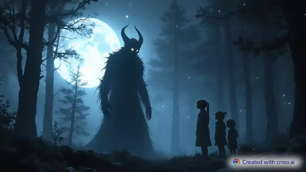 "Moonlit Mysteries: Lina's Enchanting Encounter with Sirrath in the Forest"