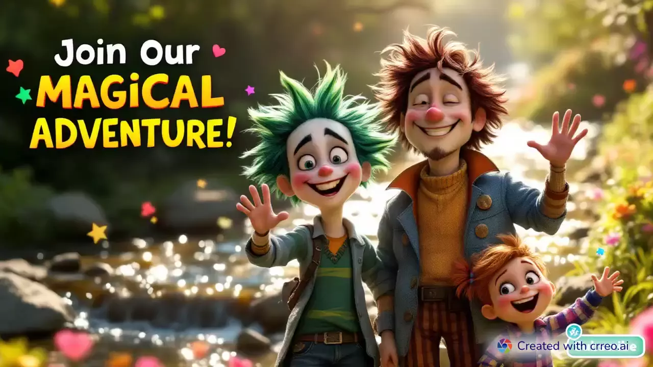 "Join Beetlejuice & Friends on a Magical Creek Adventure: Crafting Fun & Friendship!"