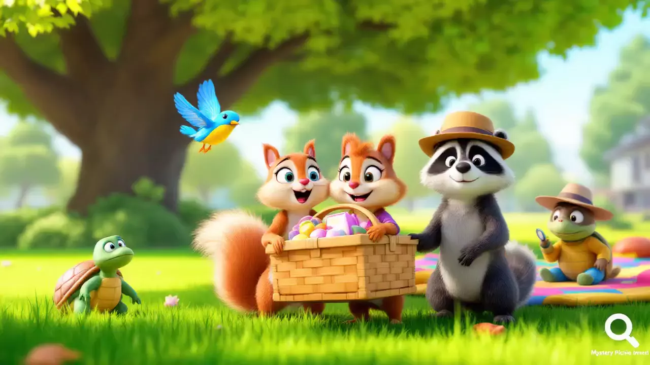 "The Great Picnic Mystery: Lila and Friends Solve a Snack Disappearance!"
