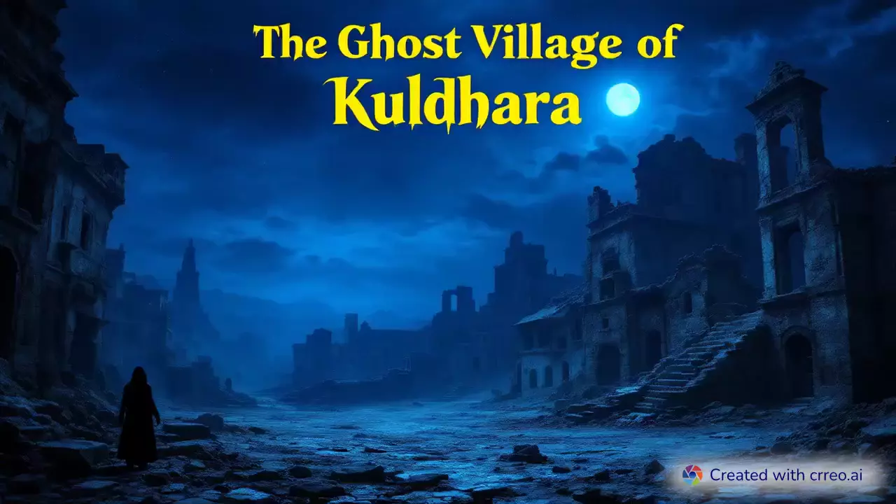 "Kuldhara: The Abandoned Ghost Village with a Haunting Past in Rajasthan"